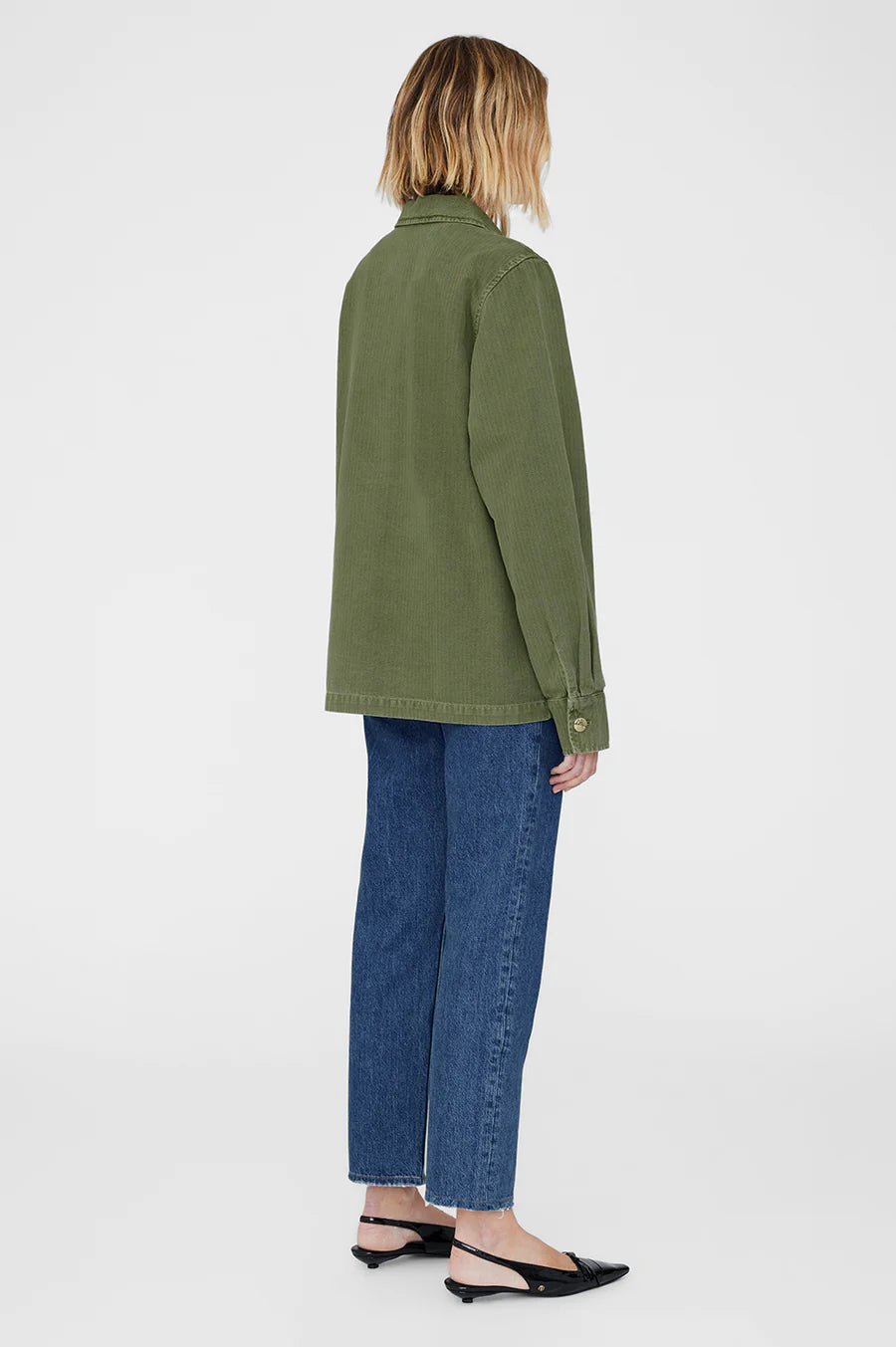 Anine Bing Corey Jacket Army Green - Den Lille Ida - Anine Bing