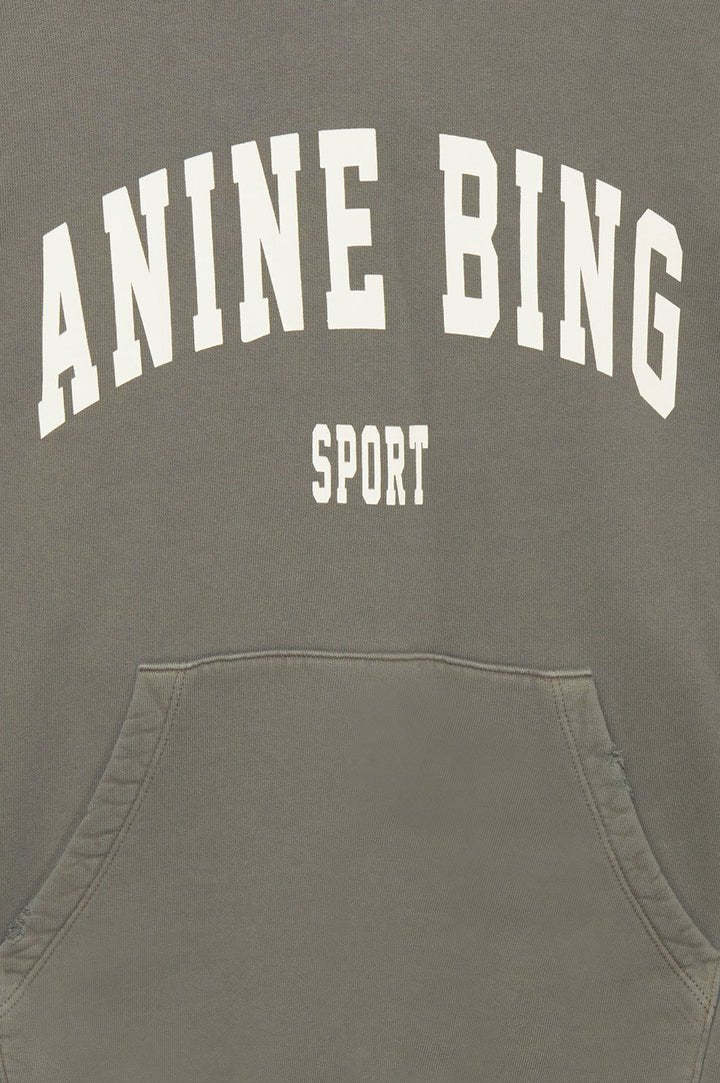 Anine Bing Harvey Sweatshirt Dusty Olive - Den Lille Ida - Anine Bing