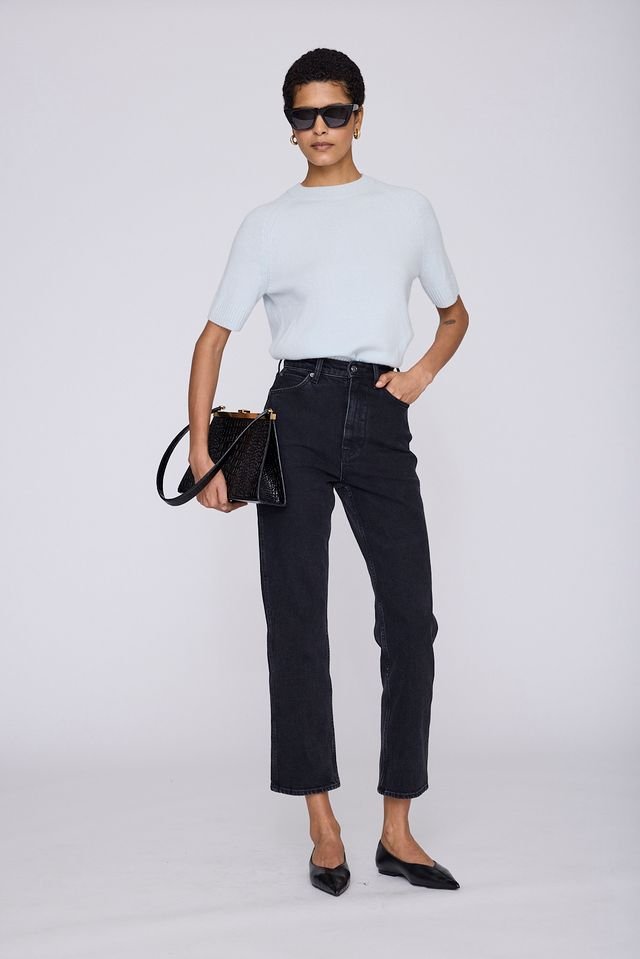 Anine Bing Jackson Cashmere Sweater Spring Mint - Den Lille Ida - Anine Bing