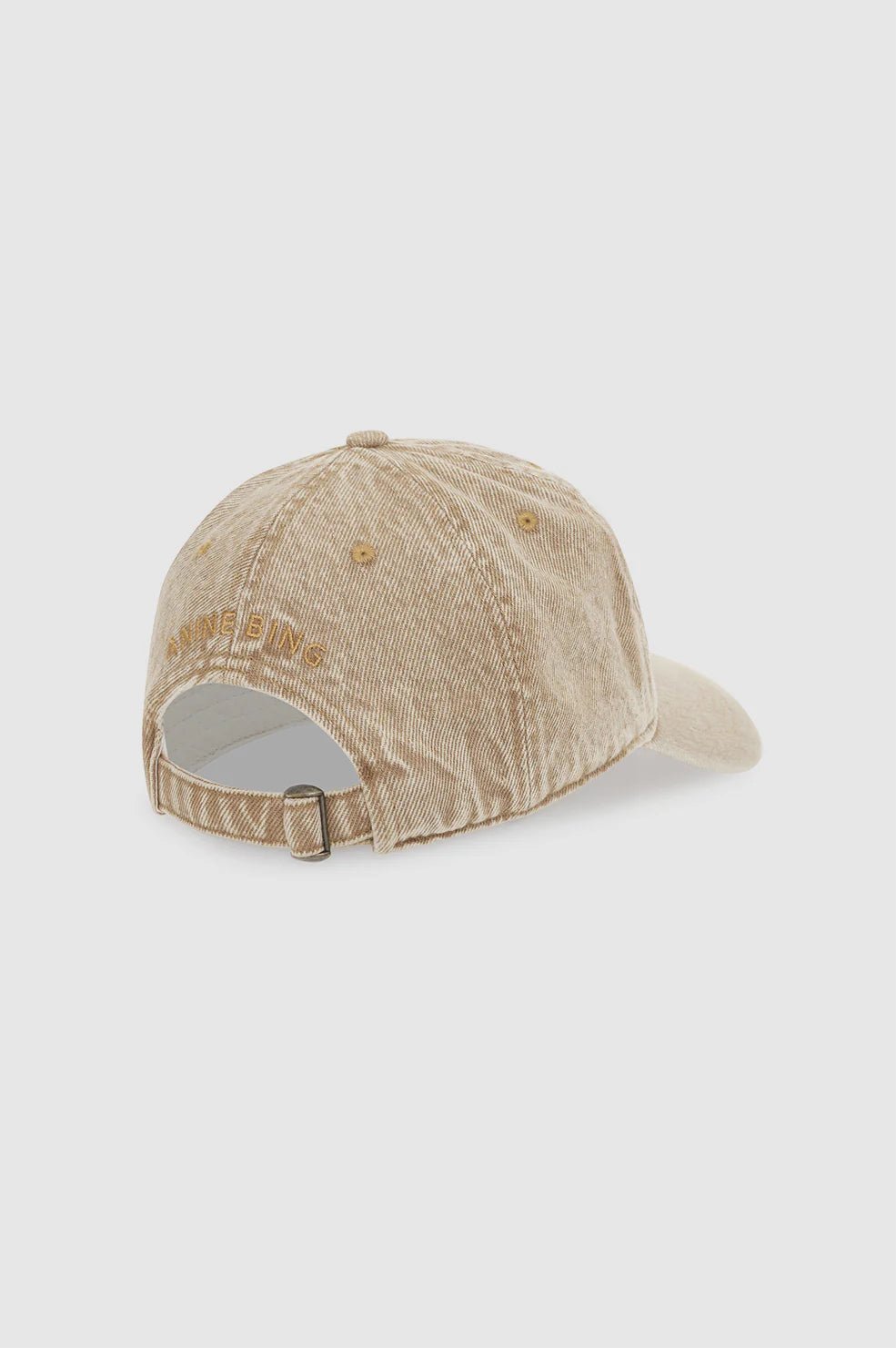 Anine Bing Jeremy Baseball Cap Butter Yellow - Den Lille Ida - Anine Bing