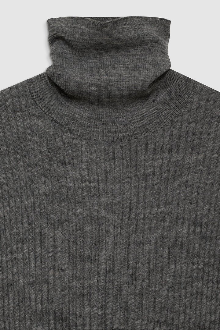 Anine Bing Kyle Sweater Dark Heather Grey - Den Lille Ida - Anine Bing