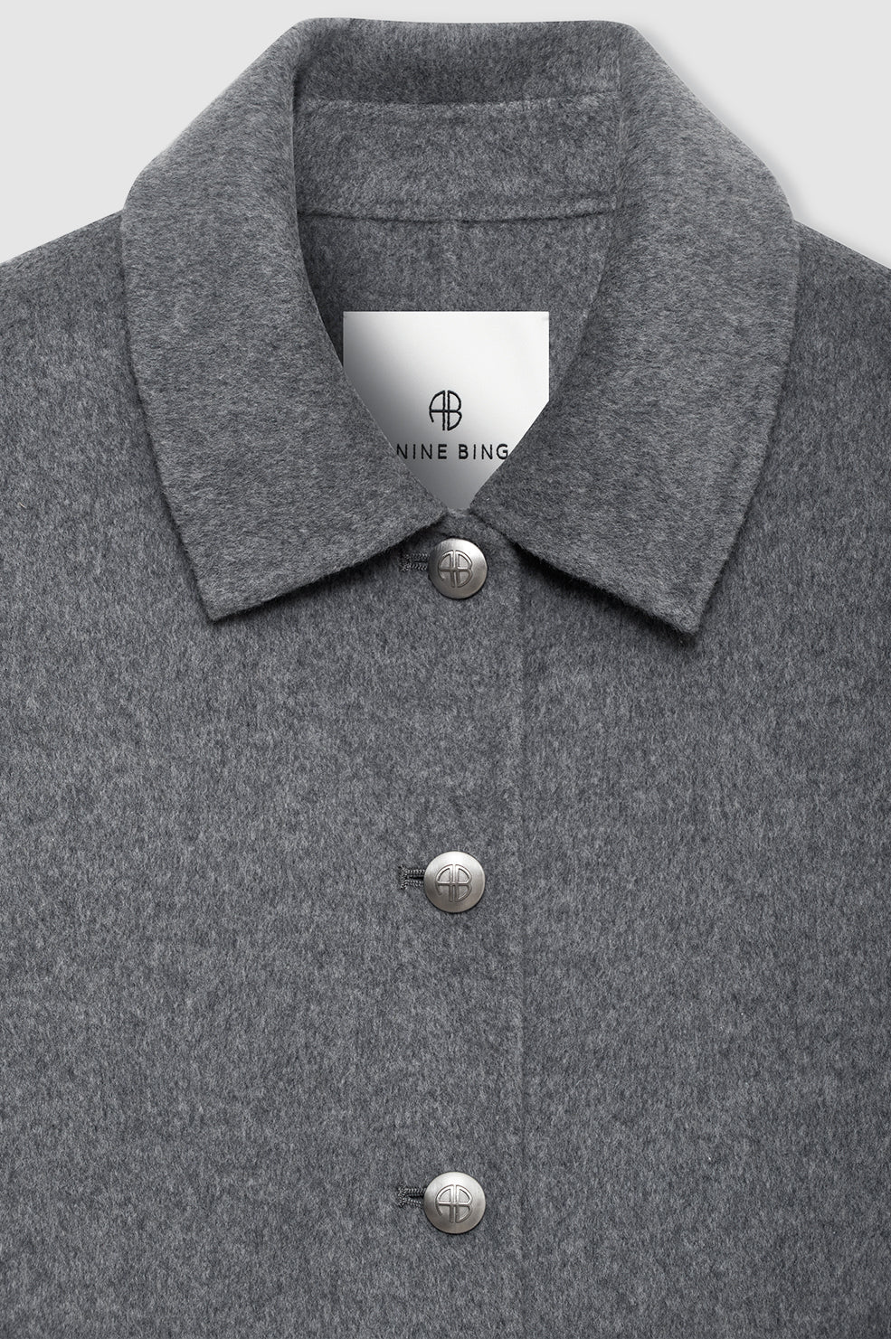 Anine Bing Luca Jacket Heather Grey - Den Lille Ida - Anine Bing
