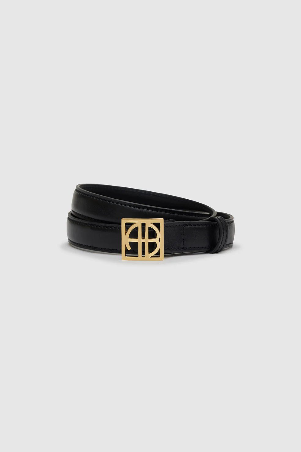 Anine Bing Monogram Belt Black - Den Lille Ida - Anine Bing