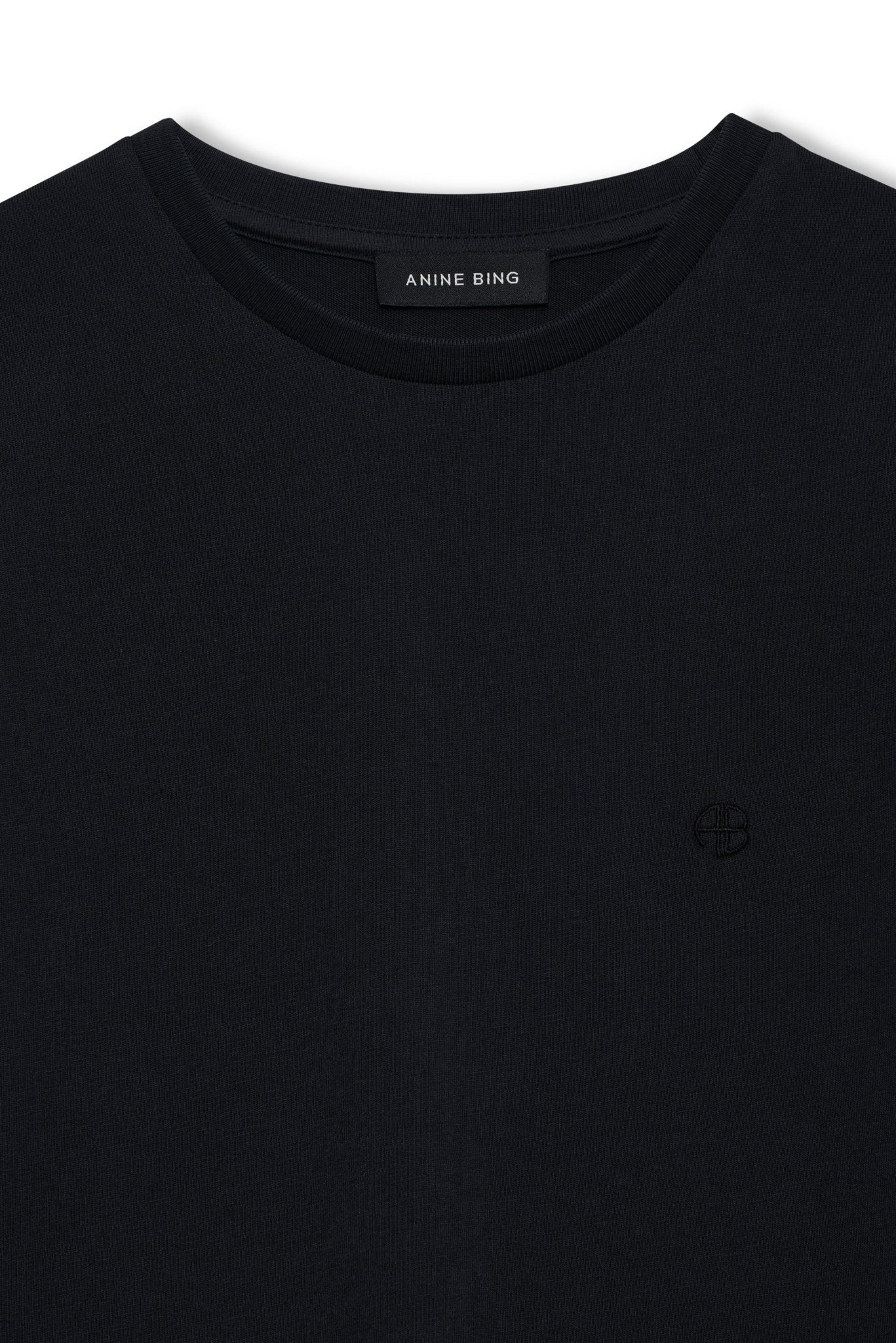 Anine Bing Shelley Tee Black - Den Lille Ida - Anine Bing