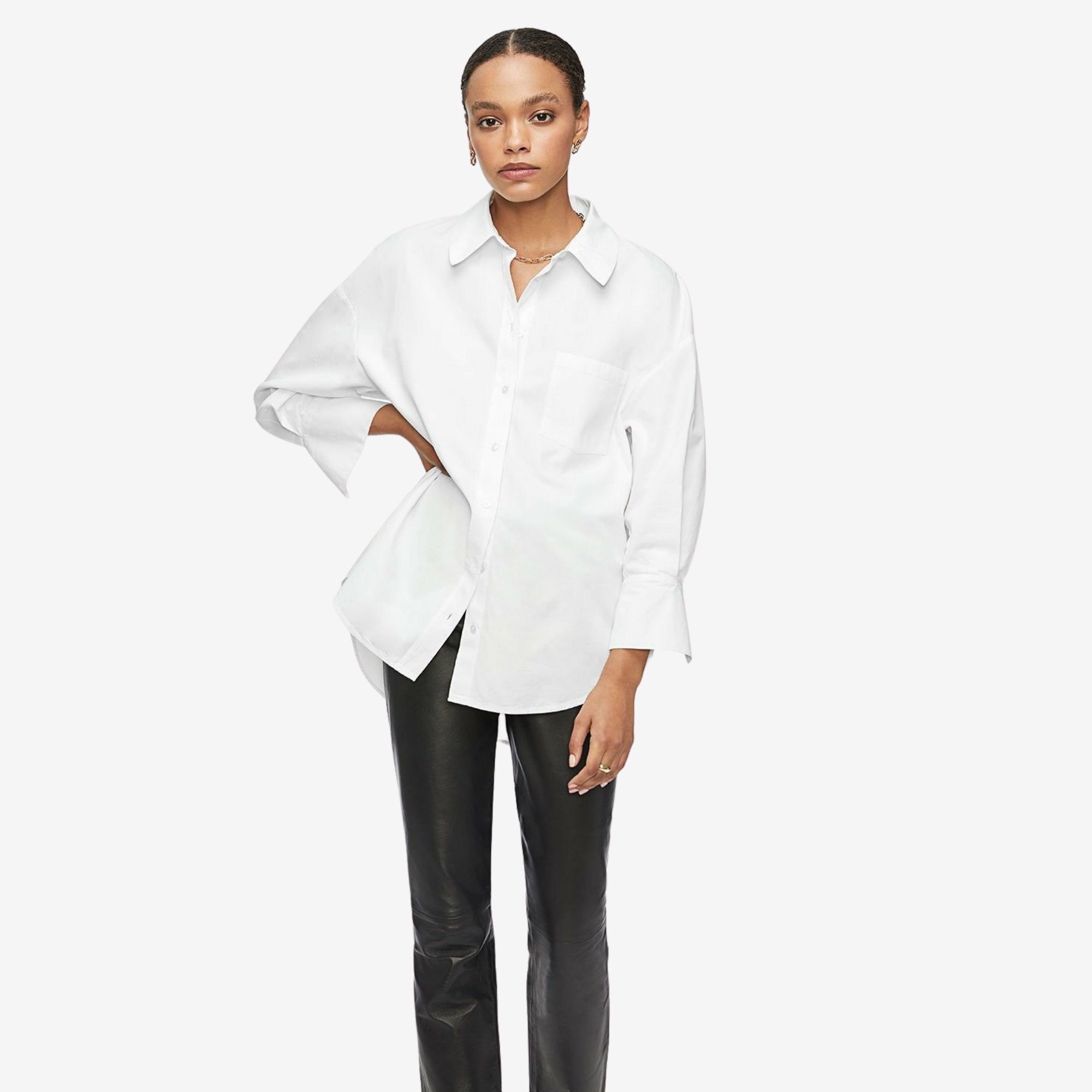 Anine Bing MIKA SHIRT WHITE - Den Lille Ida - Anine Bing