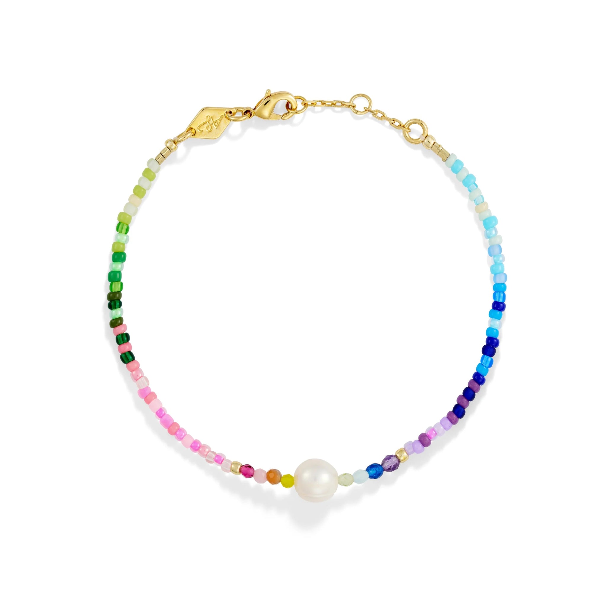 ANNI LU CAPRI BRACELET NEON RAINBOW - Den Lille Ida - ANNI LU