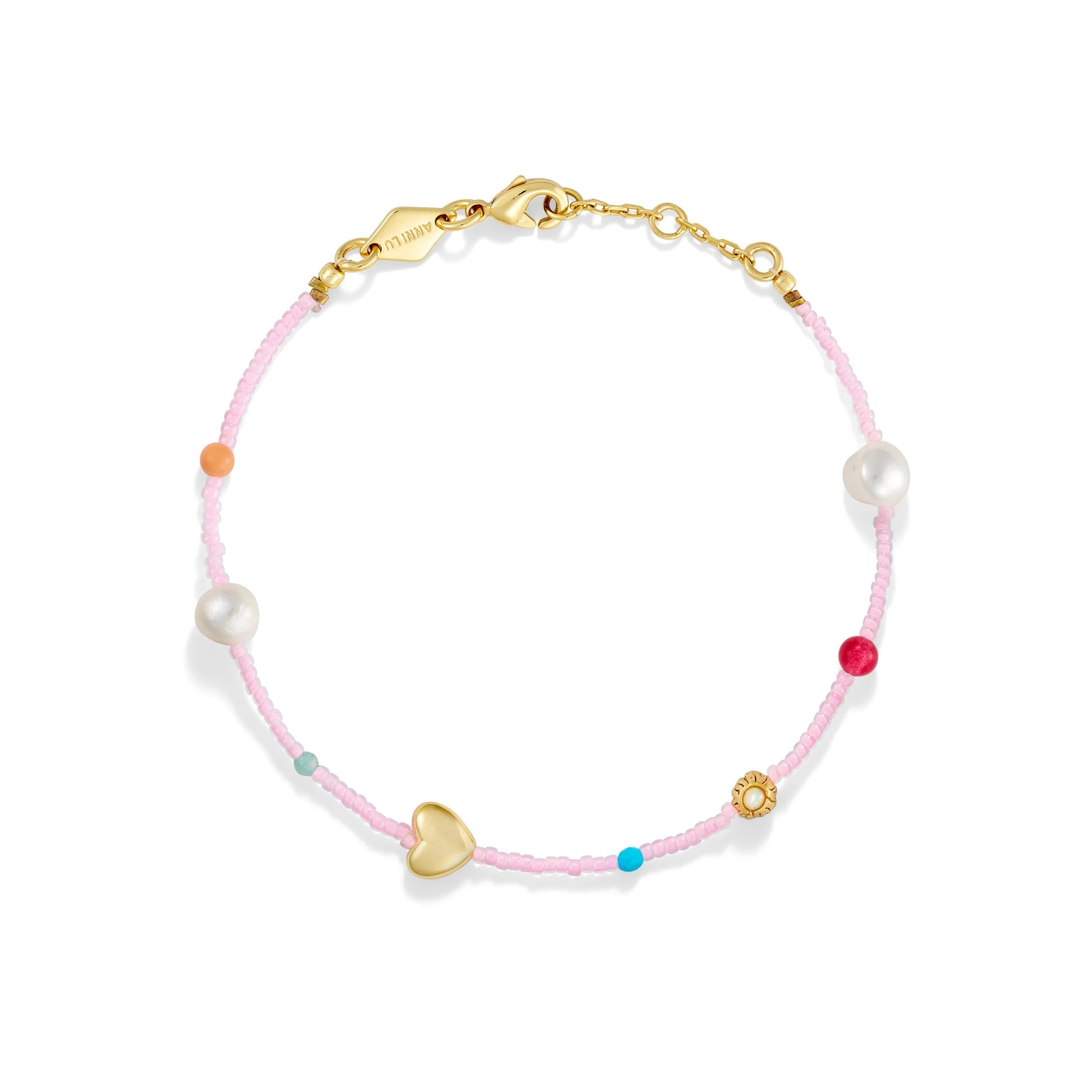 ANNI LU OH SO FINE BRACELET SWEET PINK - Den Lille Ida - ANNI LU