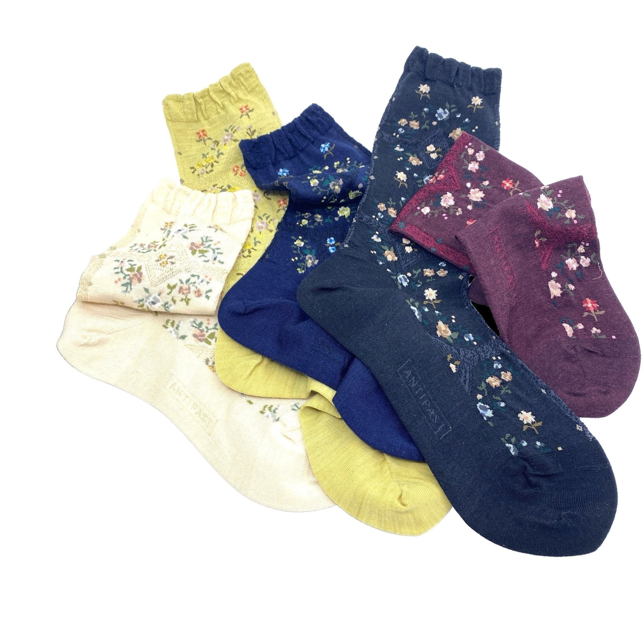 Antipast Socks Rose Wall Black - Den Lille Ida - Antipast