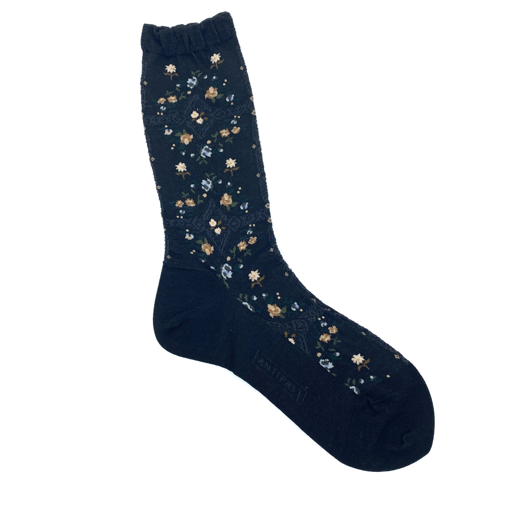 Antipast Socks Rose Wall Black - Den Lille Ida - Antipast