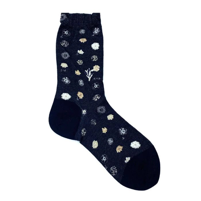 Antipast Socks Polka Flower Black - Den Lille Ida - Antipast