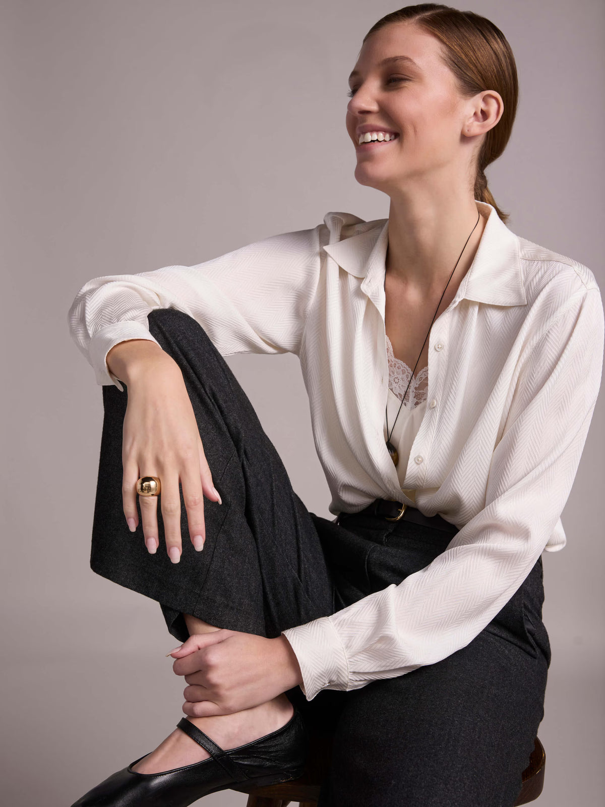 Stenströms Kornelia Shirt Champagne