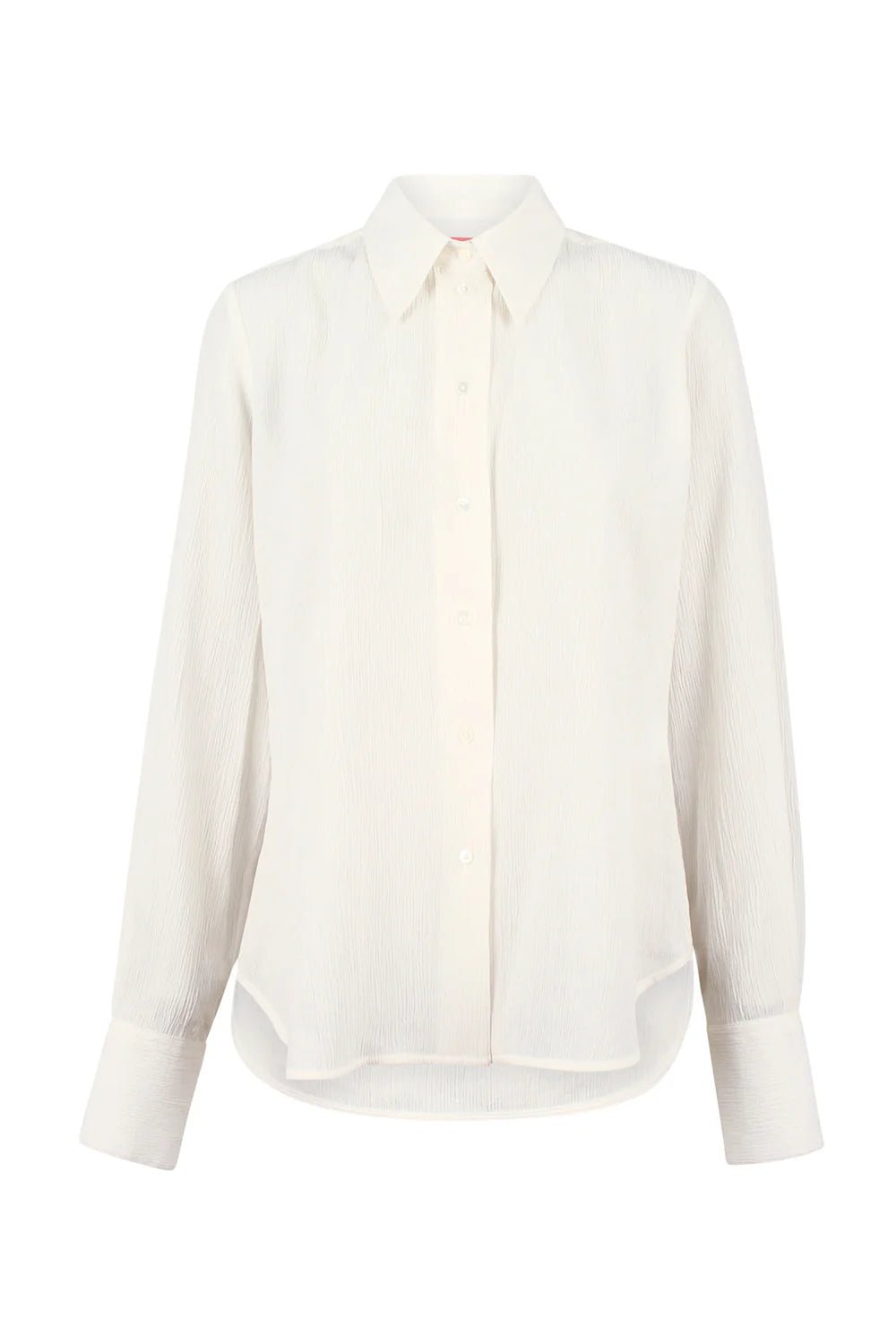Britt Sisseck Cecilie Shirt Crinkled Cotton Jetstream - Den Lille Ida - Britt Sisseck