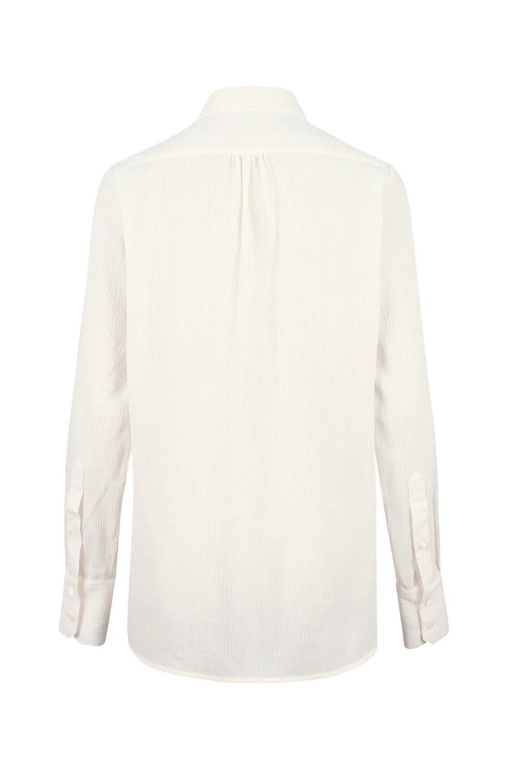 Britt Sisseck Cecilie Shirt Crinkled Cotton Jetstream - Den Lille Ida - Britt Sisseck