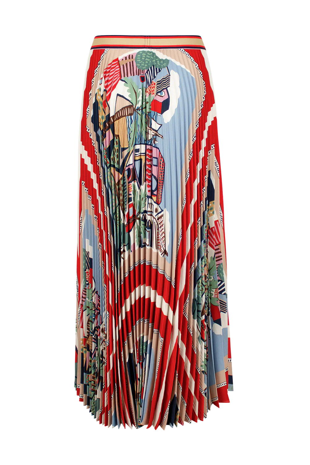 Britt Sisseck Lucia Skirt - Matisse Landscape - Den Lille Ida - Britt Sisseck