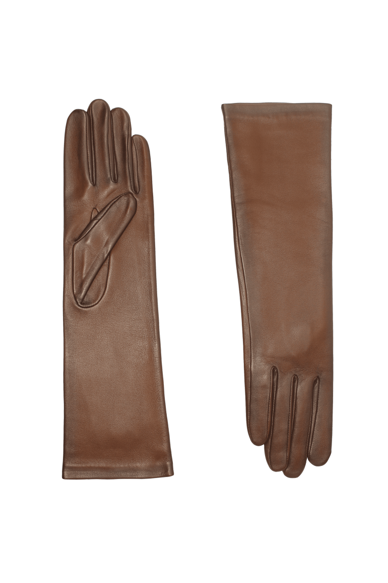 Agnelle Celia Long Leather Gloves