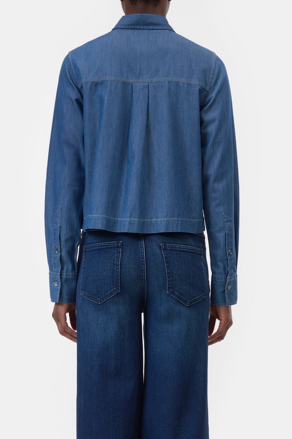 CLOSED CROPPED CLASSIC SHIRT - Den Lille Ida - Closed