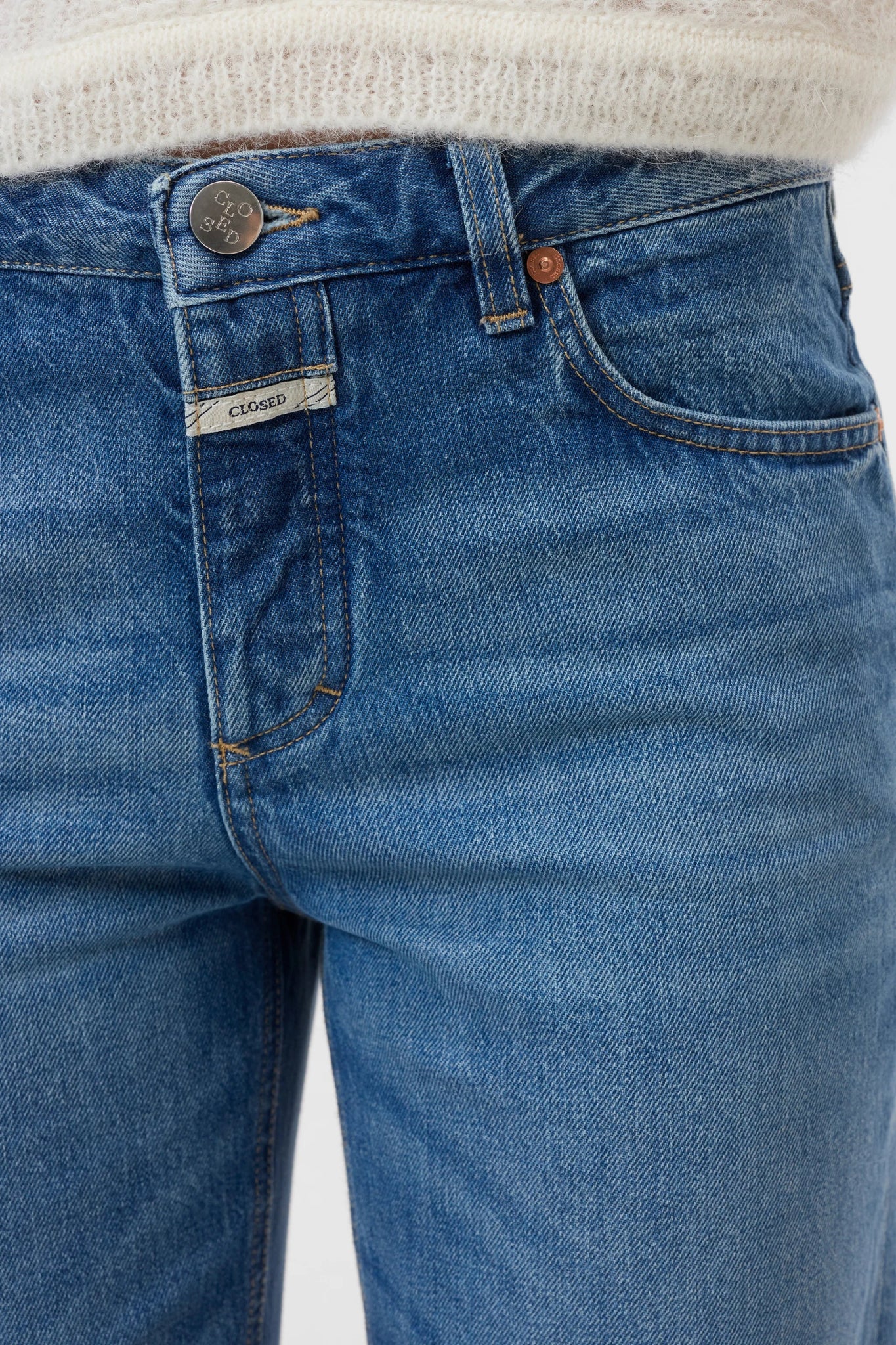 CLOSED GILLAN MID BLUE DENIM - Den Lille Ida - Closed