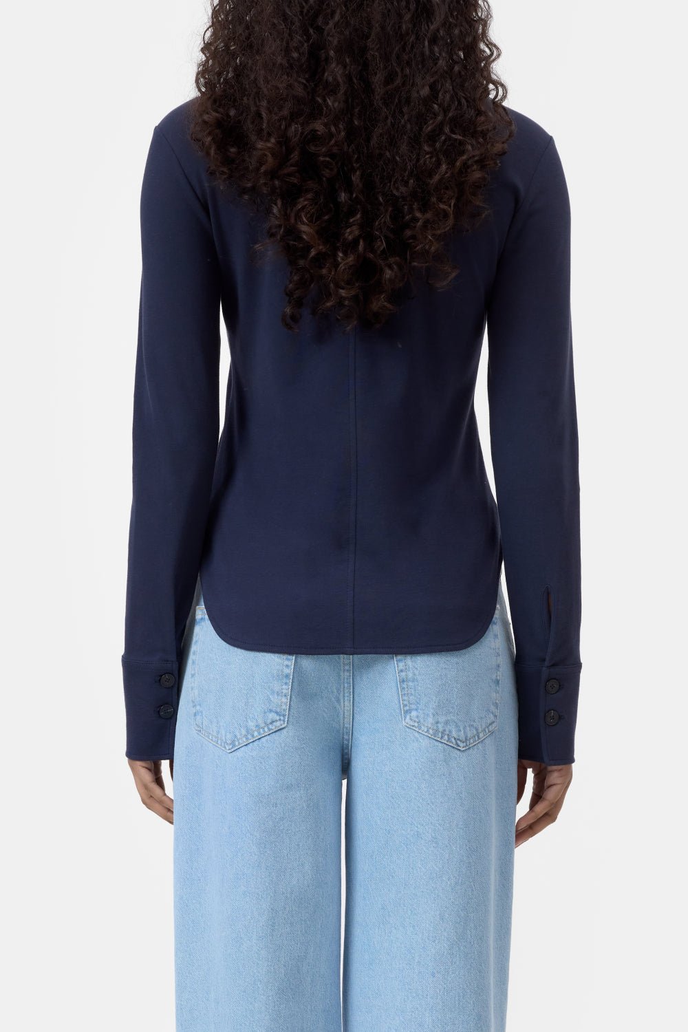 CLOSED JERSEY SHIRT DARK NIGHT - Den Lille Ida - Closed