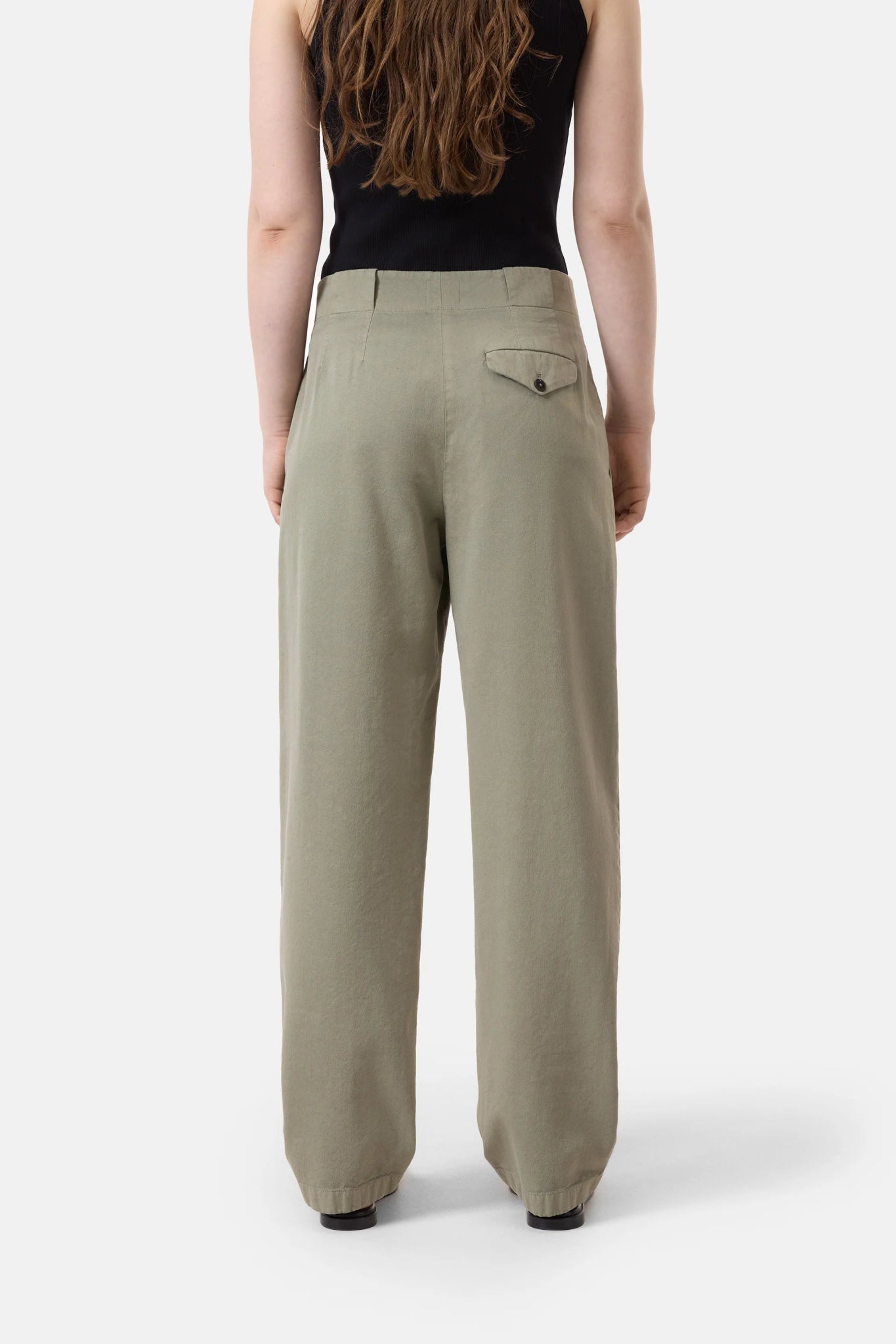 CLOSED PANTS MAWSON CHINO GREEN - Den Lille Ida - Closed