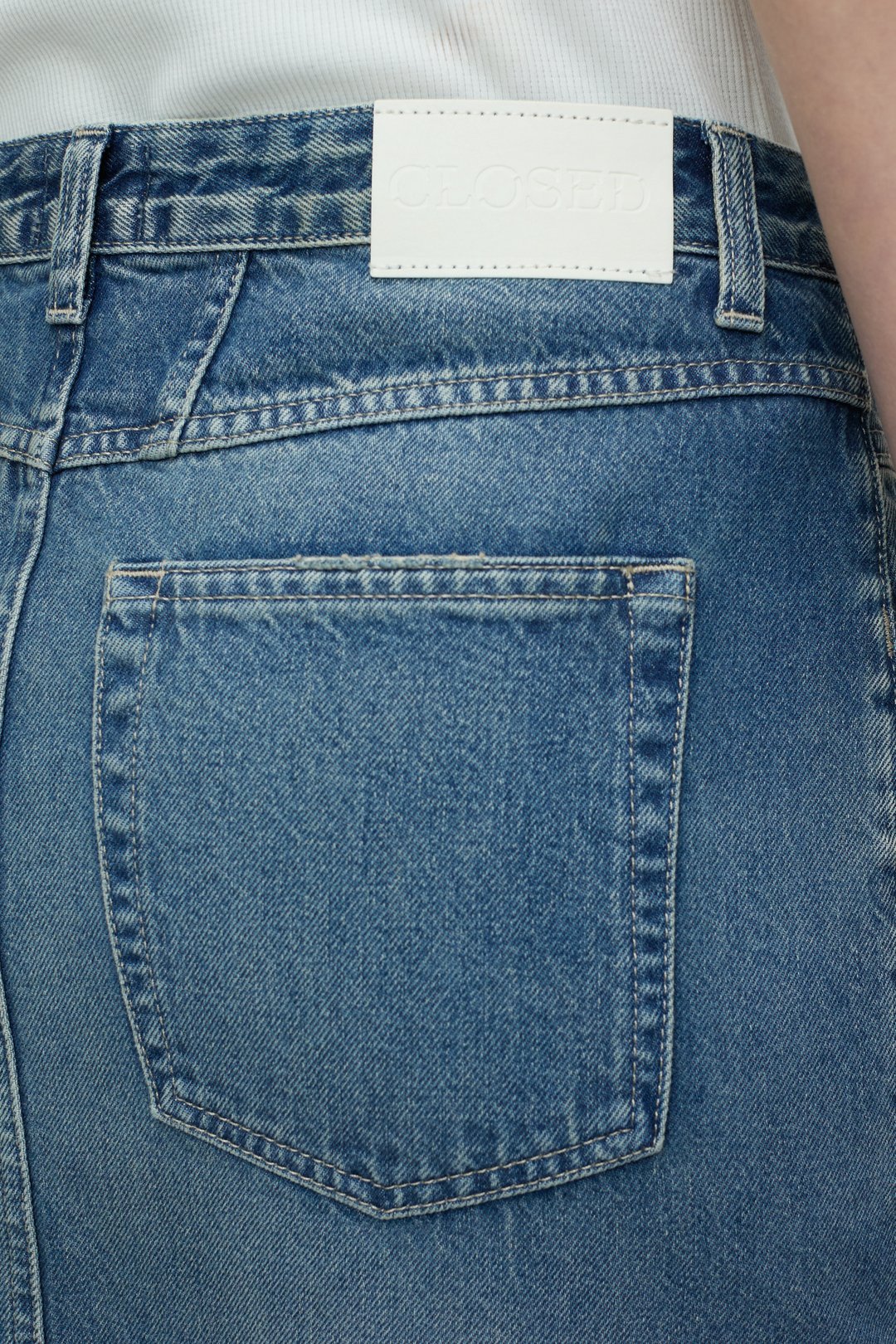ClosedLong X - Pocket Denim Skirt - Den Lille Ida - Closed