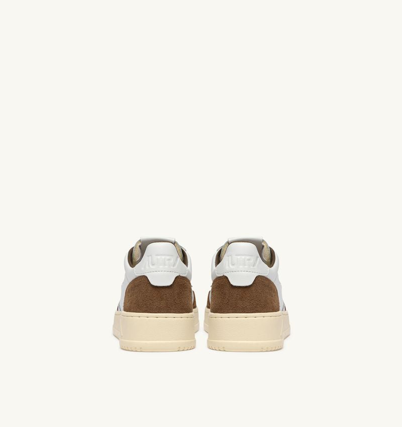 AUTRY MEDALIST LOW SNEAKER WHITE TABACCO