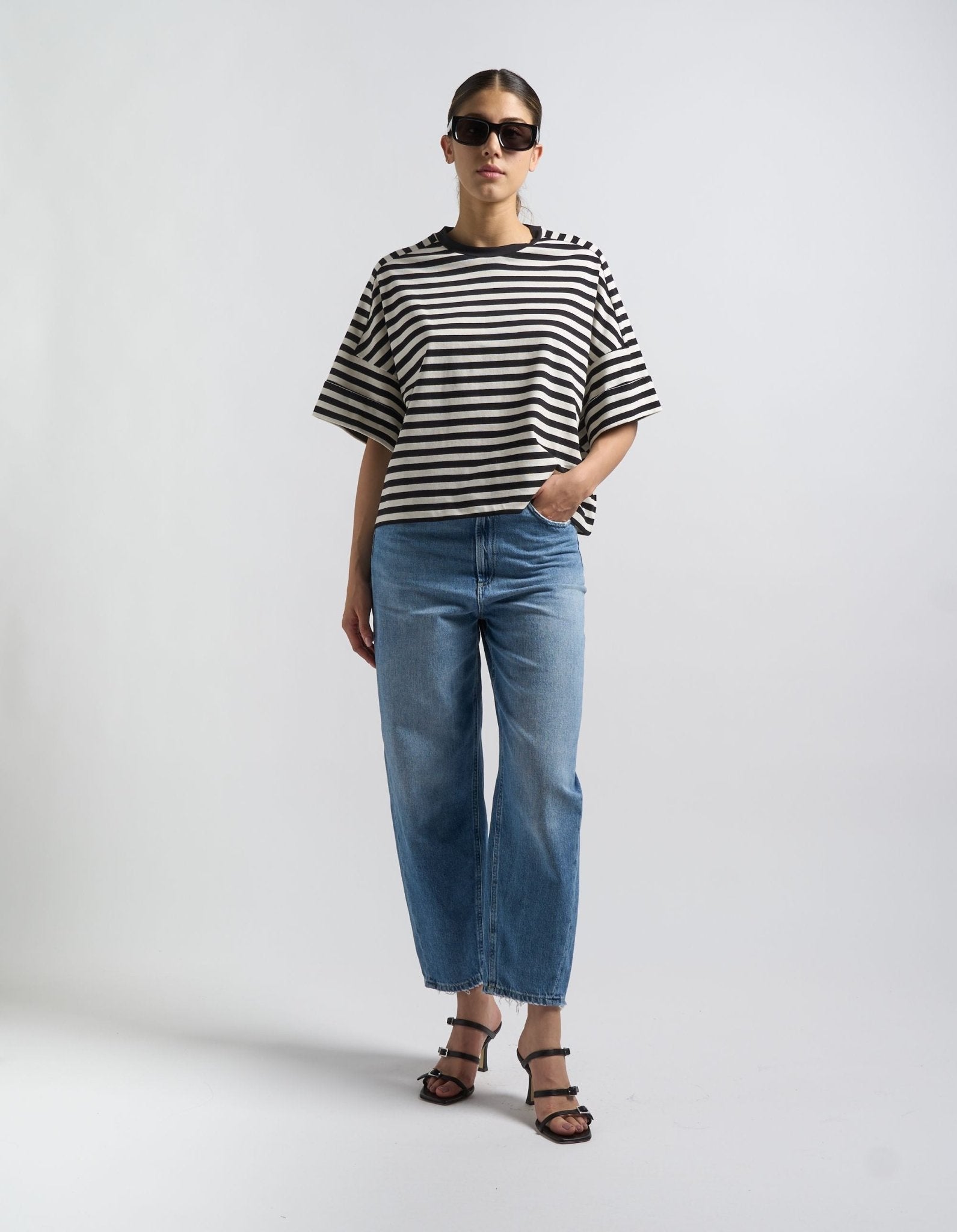 Dondup Bessie Blue Denim - Den Lille Ida - Den Lille Ida
