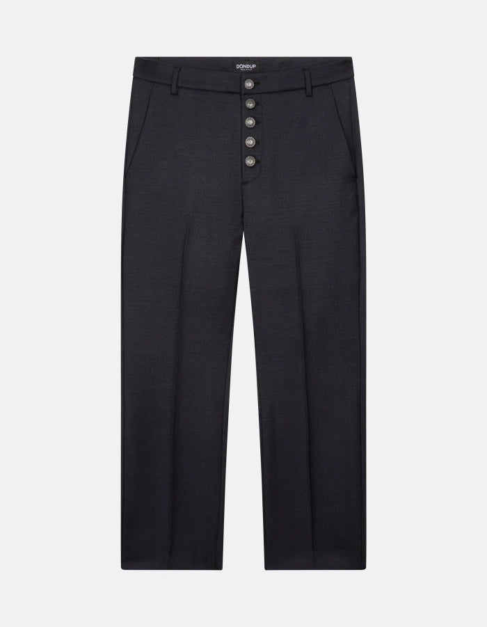 Dondup Nima Loose - fit Trousers Navy - Den Lille Ida - Dondup