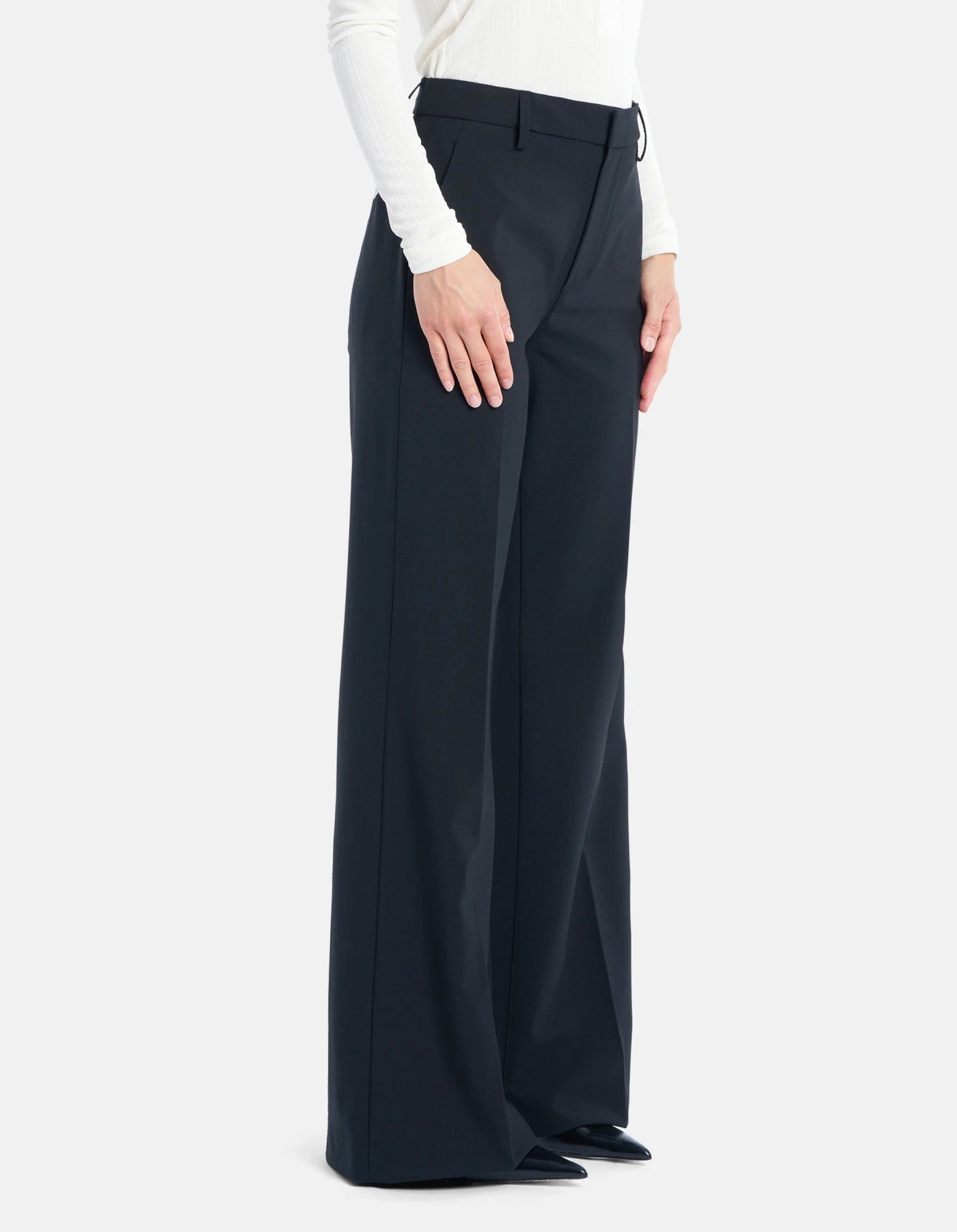 Dondup Pants Janice Cotton Blend - Den Lille Ida - Dondup