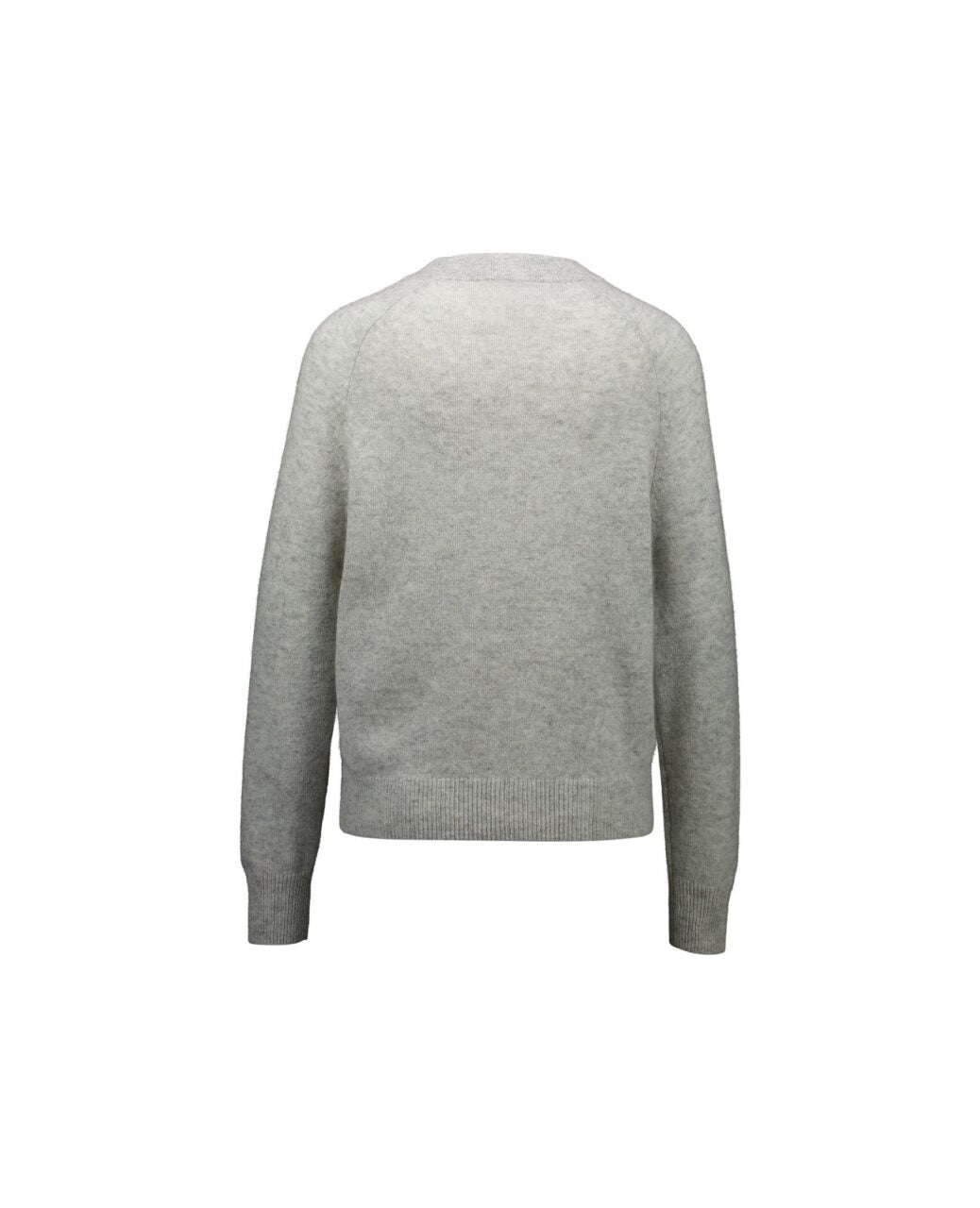 Allude Cashmere Sweater Roundneck Ligt Grey Melange