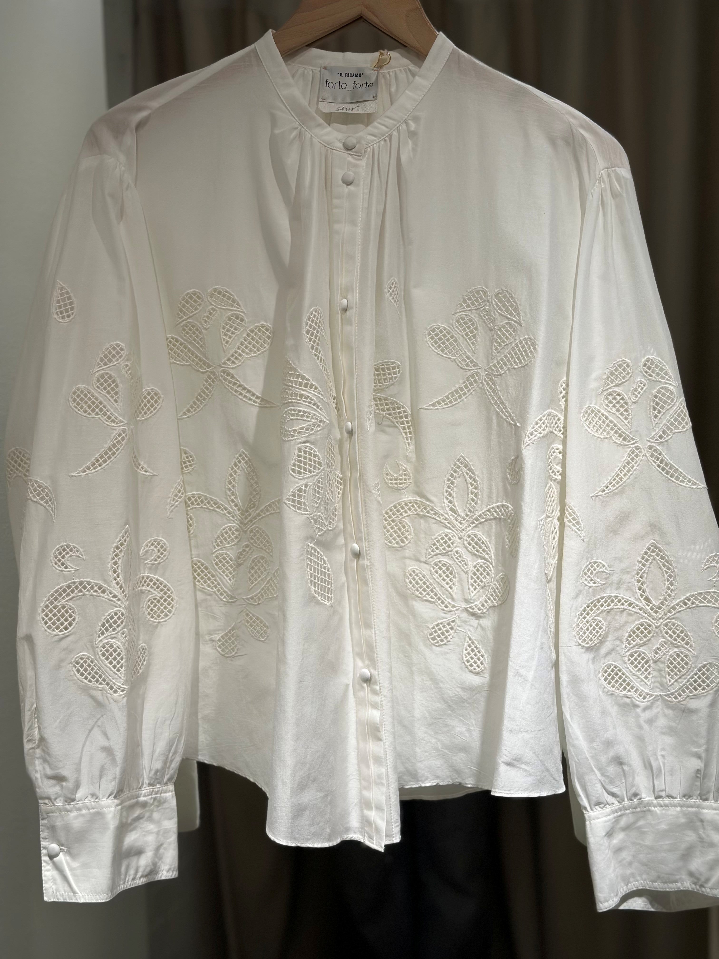 forte_forte  "lunamaris" voile bohemian shirt