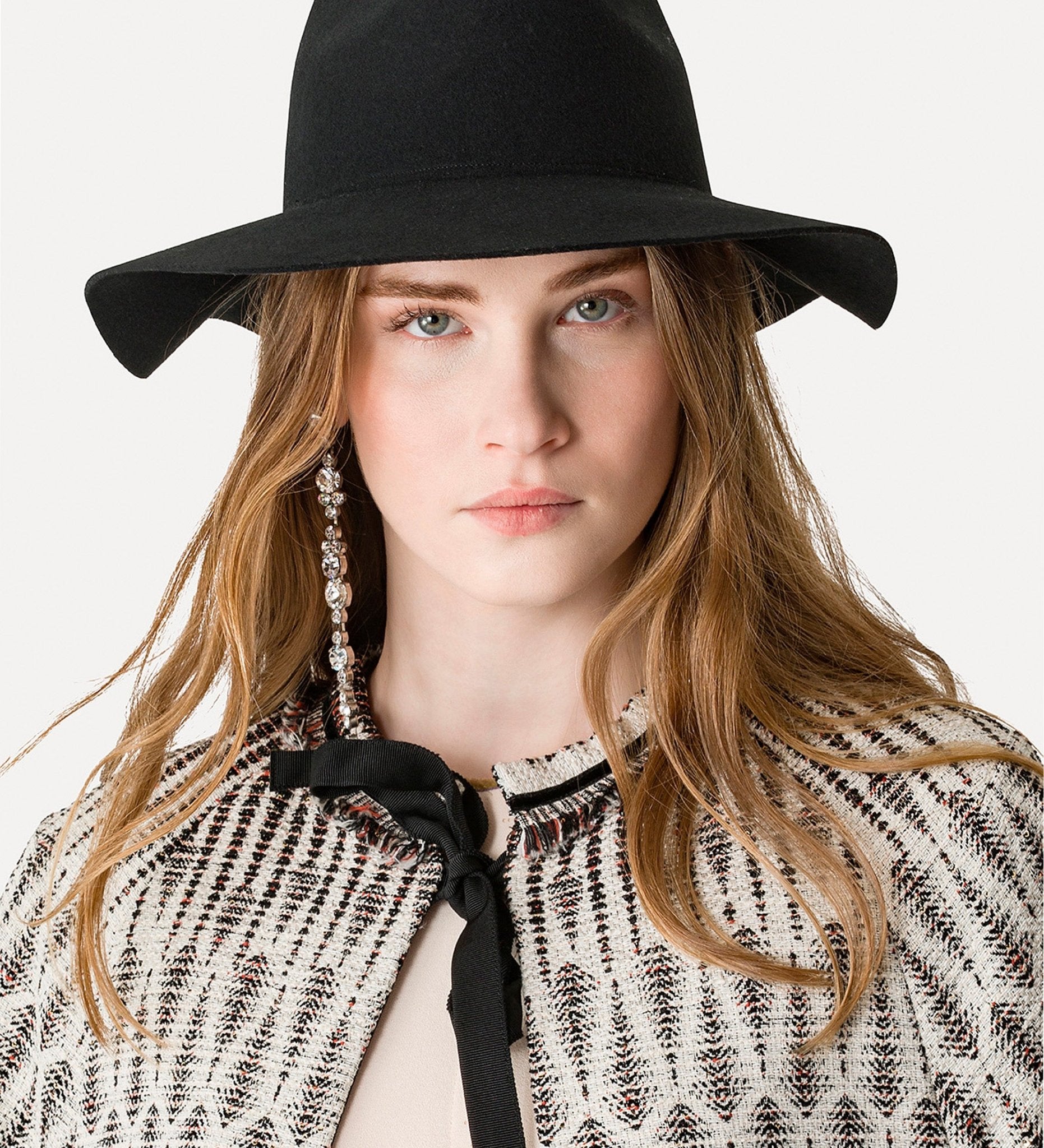 forte_forte felt hat black - Den Lille Ida - forte_forte