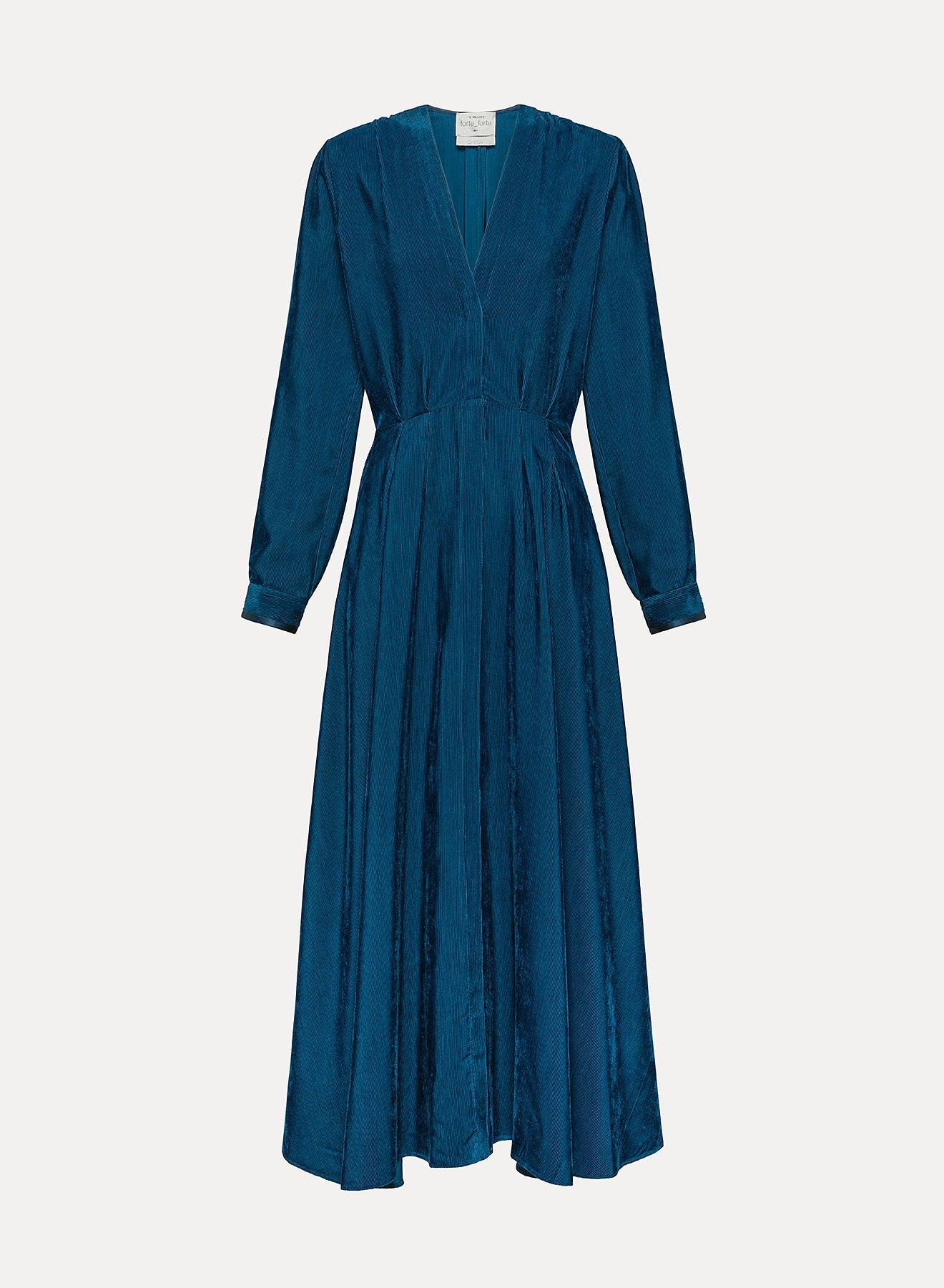 forte_forte fluid velvet dress notte - Den Lille Ida - forte_forte