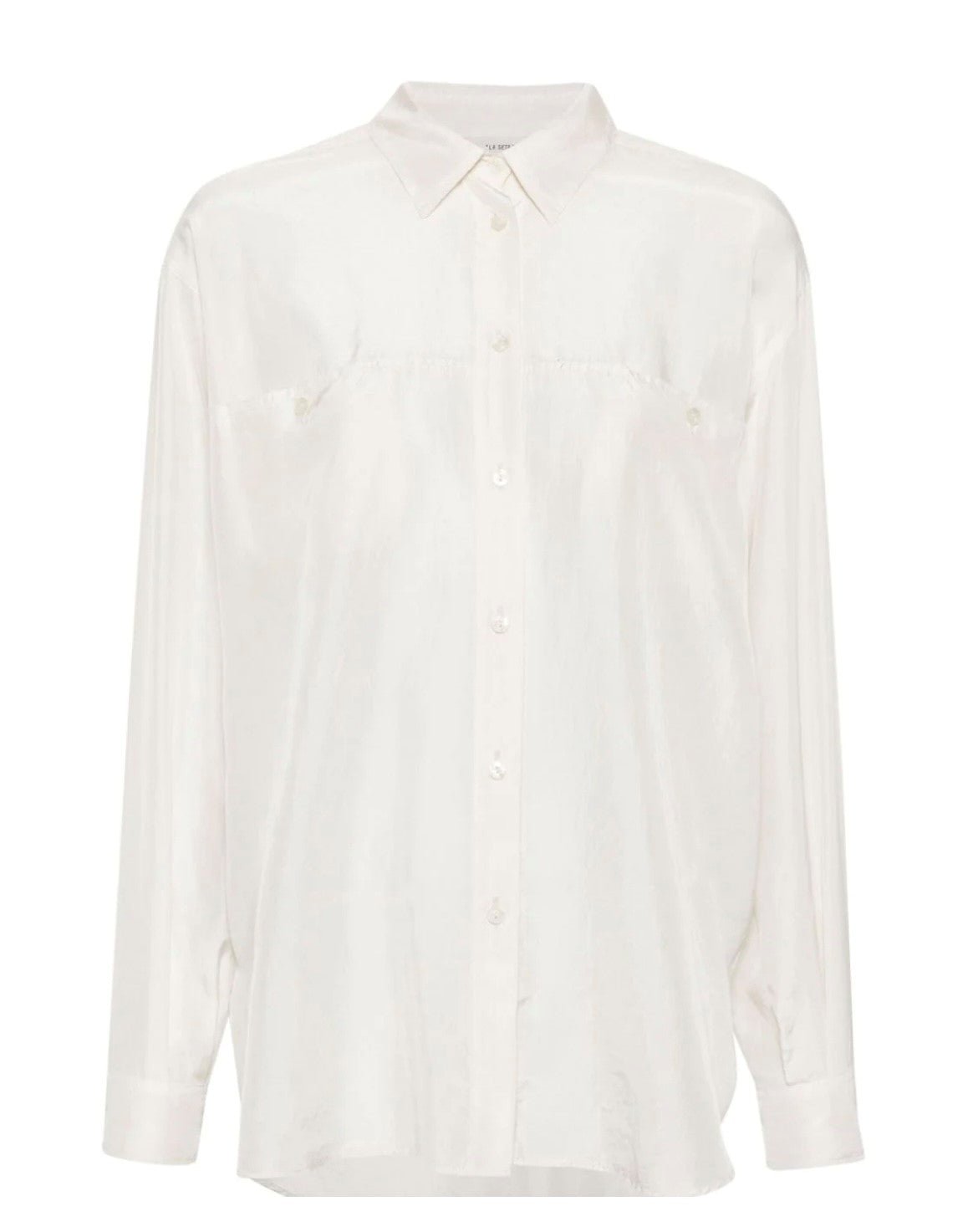 forte_forte habotai silk shirt frangipani - Den Lille Ida - forte_forte