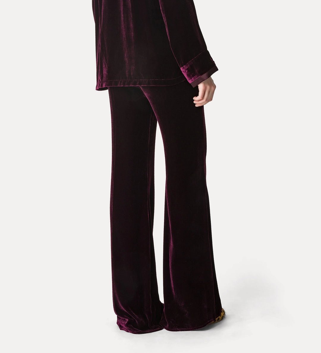 forte forte velvet pants bordeaux - Den Lille Ida - forte_forte