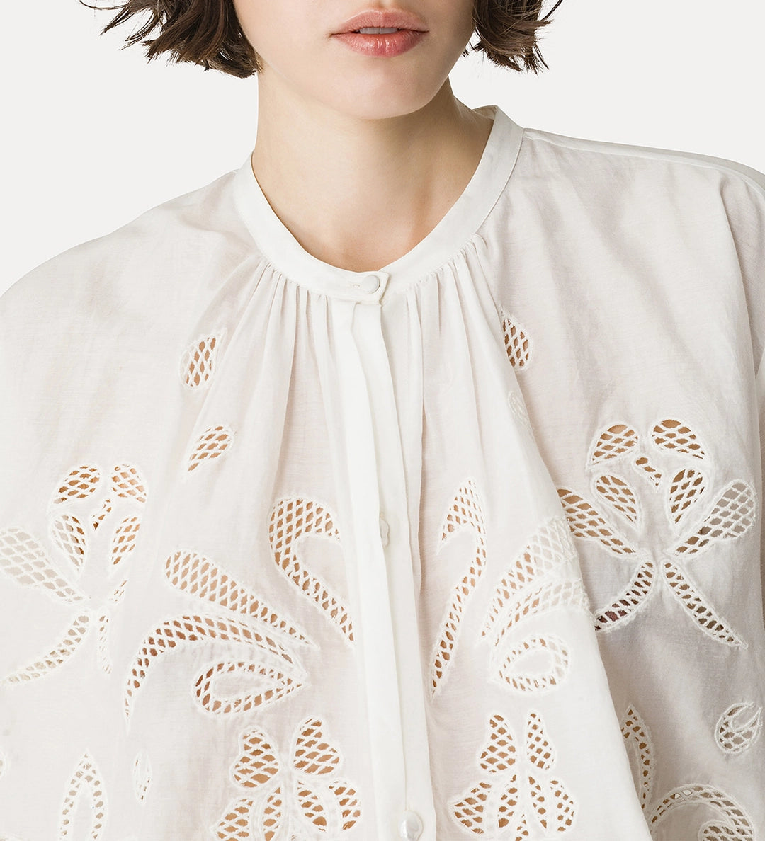 forte_forte  "lunamaris" voile bohemian shirt