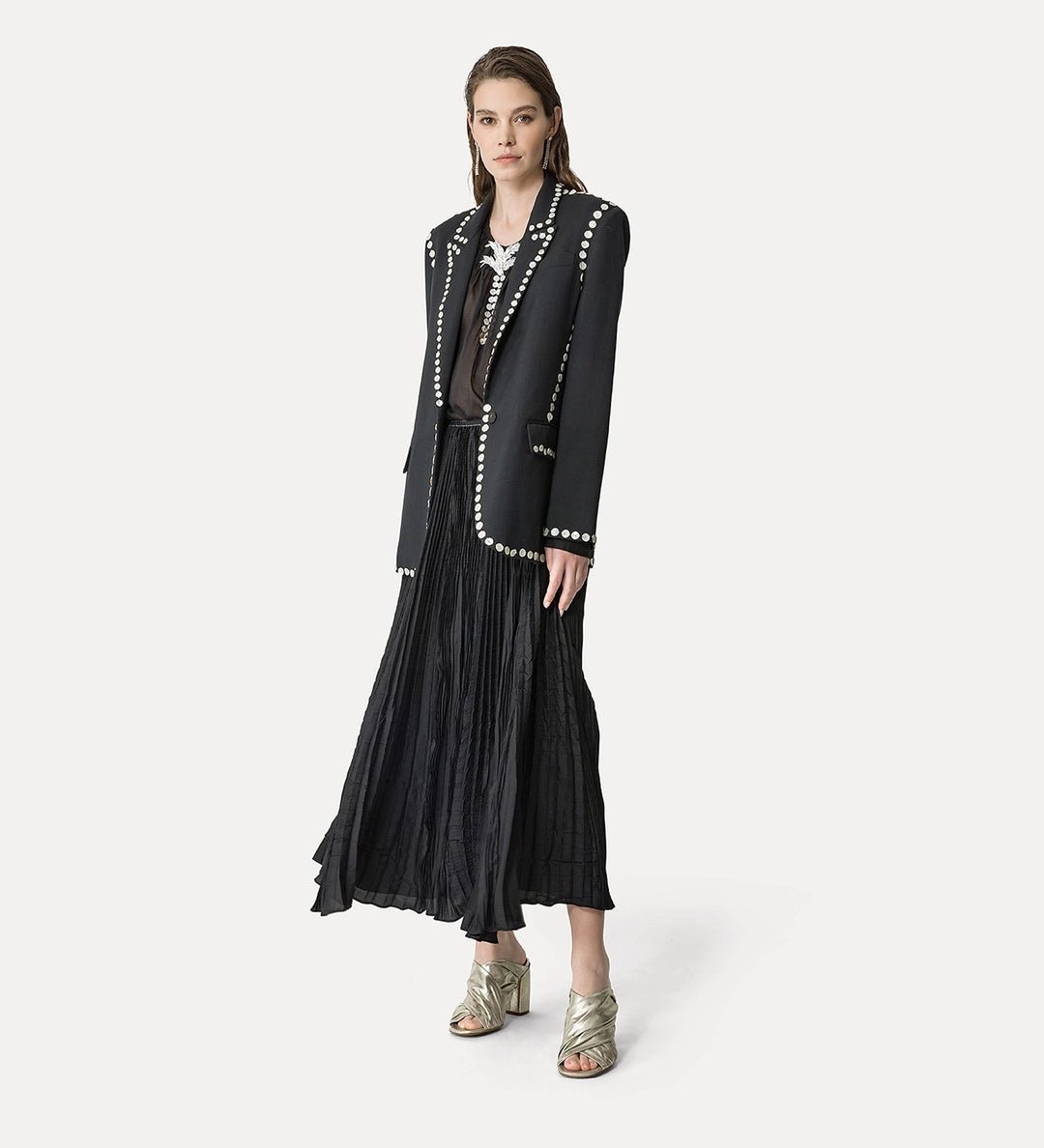 forte_forte pliss' skirt black - Den Lille Ida - forte_forte