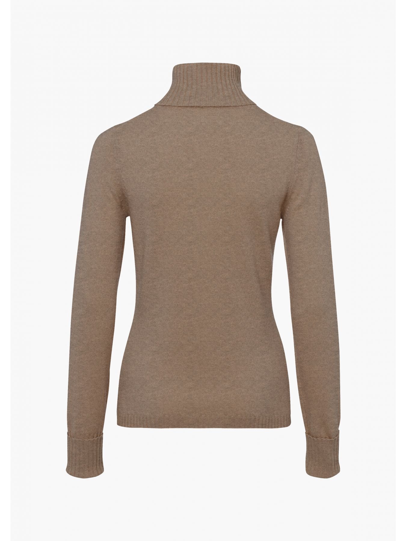 FTC cashmere rullekrave naturel taupe - Den Lille Ida - FTC