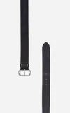 Gavazzeni Norvegia Leather Belt Black - Den Lille Ida - Gavazzeni