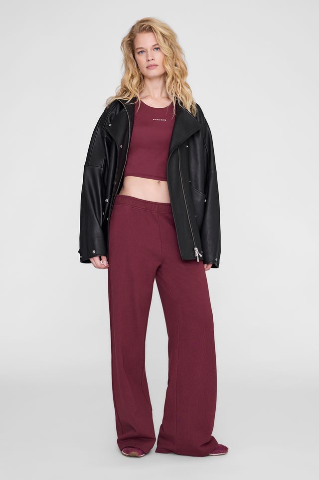 Anine Bing Elina Bre Burgundy