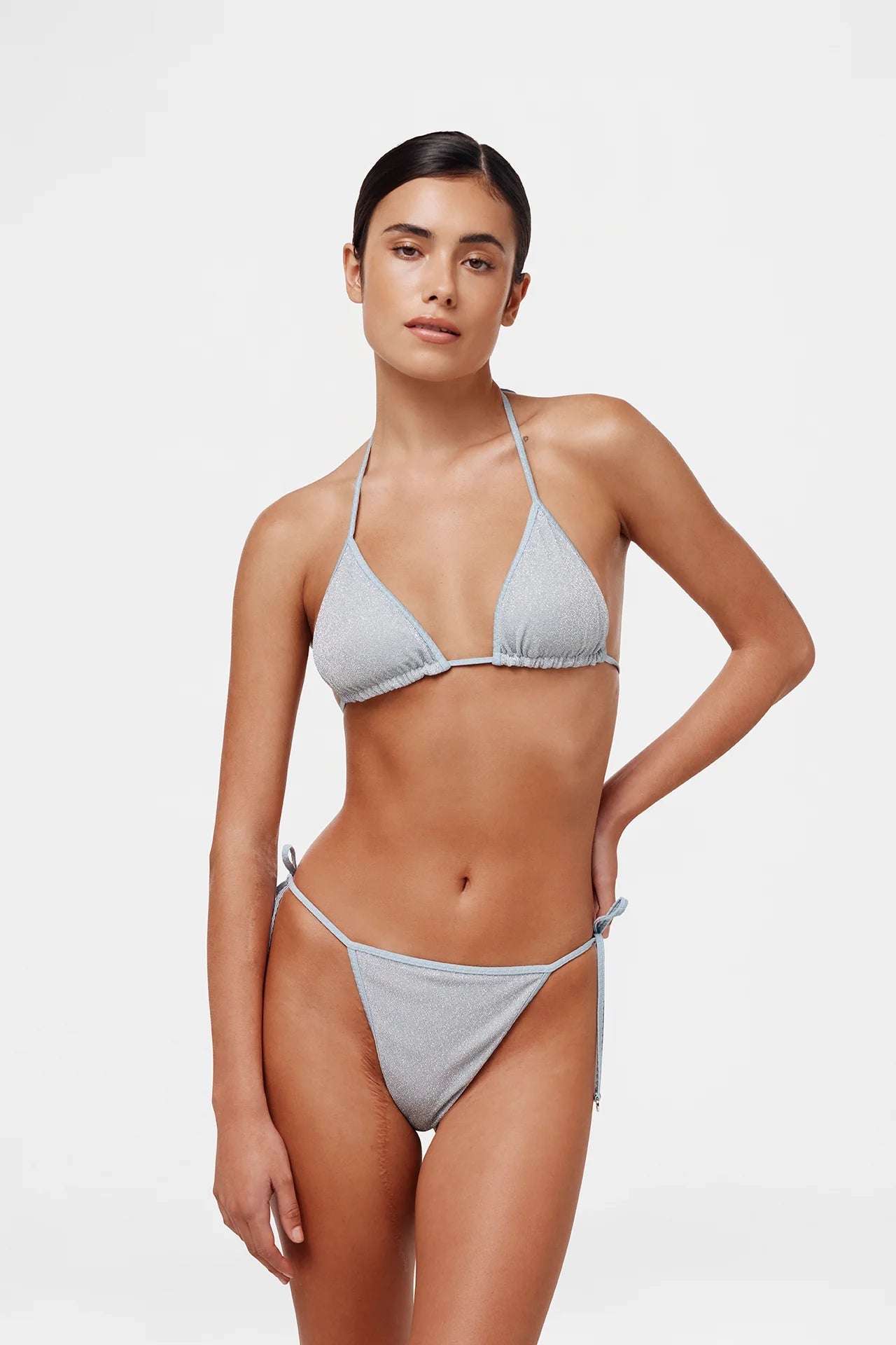 HANNE BLOCH GLITTER BIKINI ICE BLUE - Den Lille Ida - Hanne Bloch