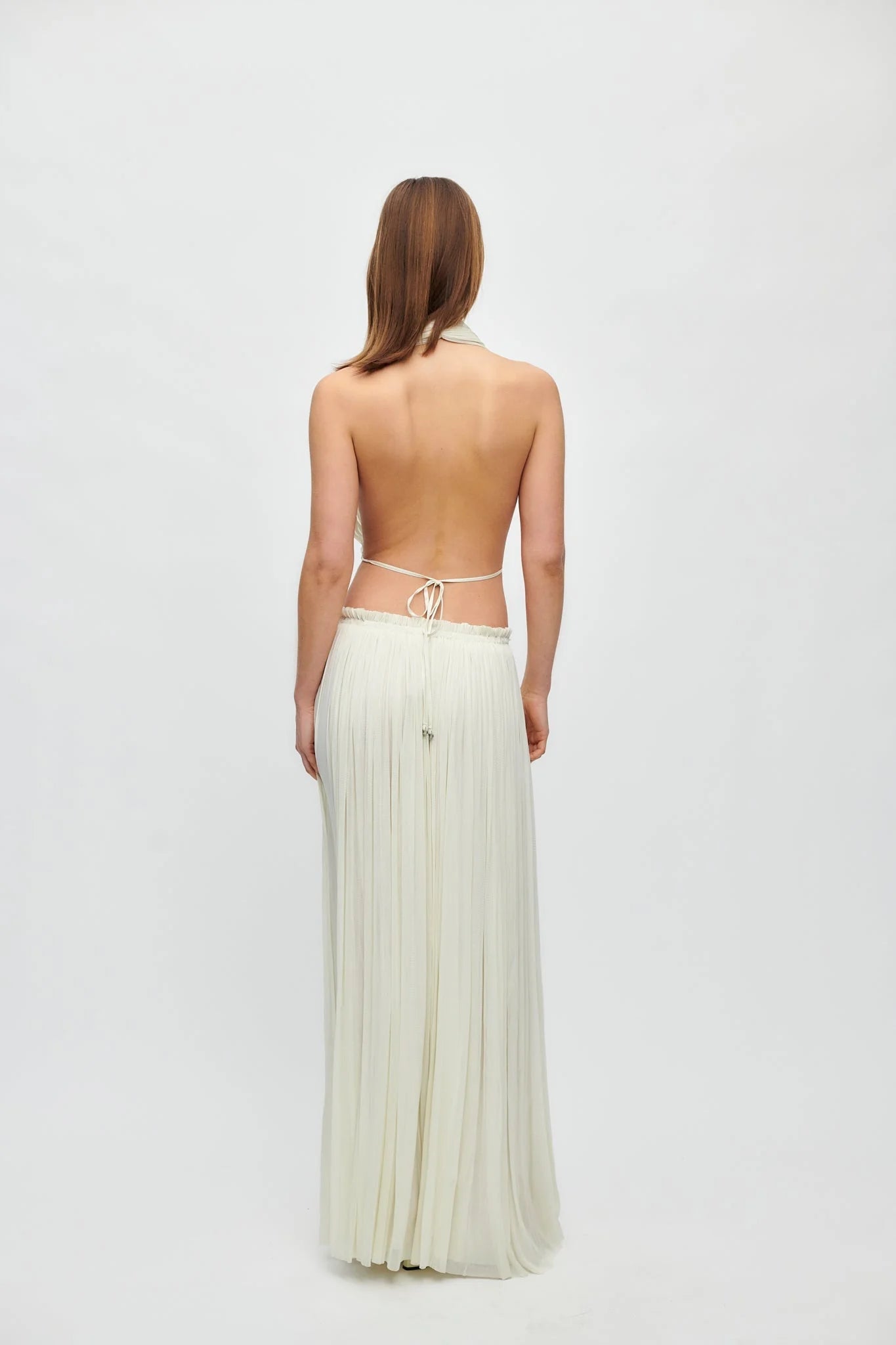 HANNE BLOCH IVORY SILK TULLE SKIRT - Den Lille Ida - HANNE BLOCH