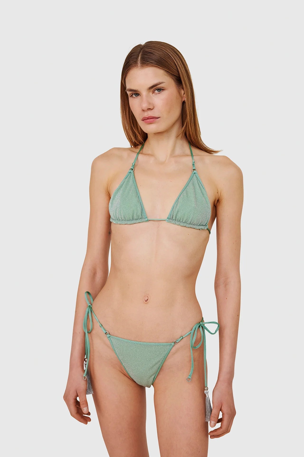 HANNE BLOCH OCEAN GLITTER TRIANGLE BIKINI - Den Lille Ida - HANNE BLOCH