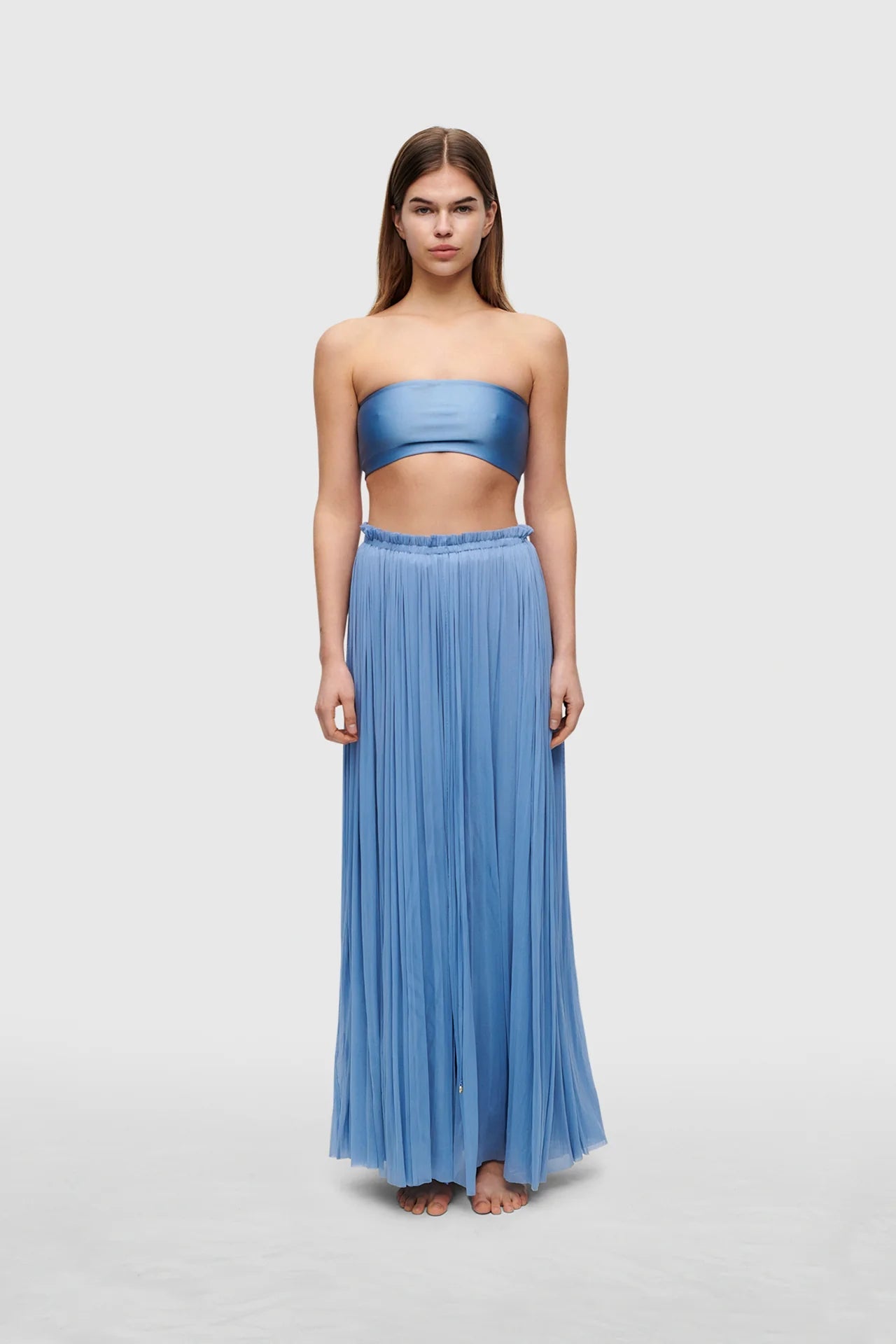 HANNE BLOCH BLUE BANDEAU TOP - Den Lille Ida - HANNE BLOCH