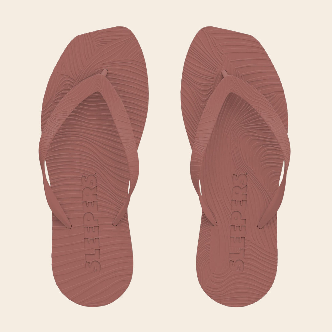 SLEEPERS TAPERED PLATFORM BROWN