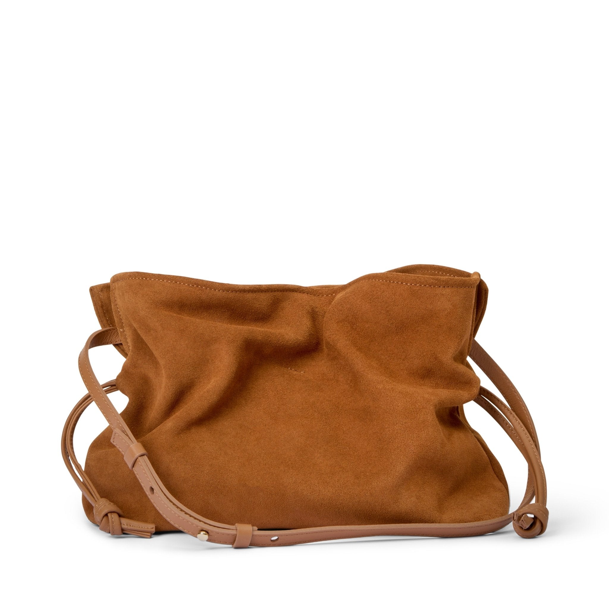 Infinito Camilla Large Suede Cognac - Den Lille Ida - Infinito