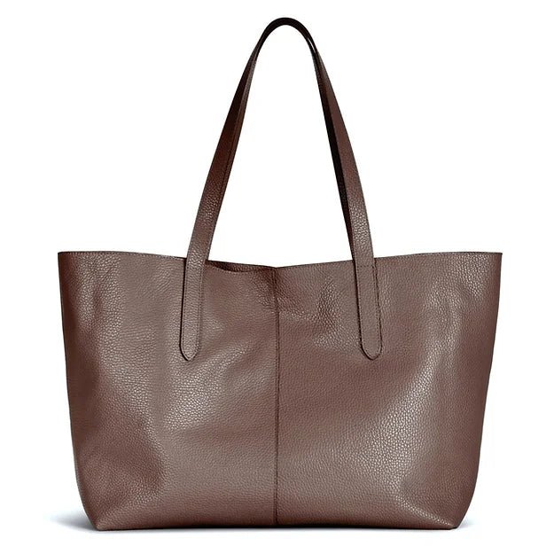 Infinito Karin Leather Tote/shopper Cacao - Den Lille Ida - Infinito