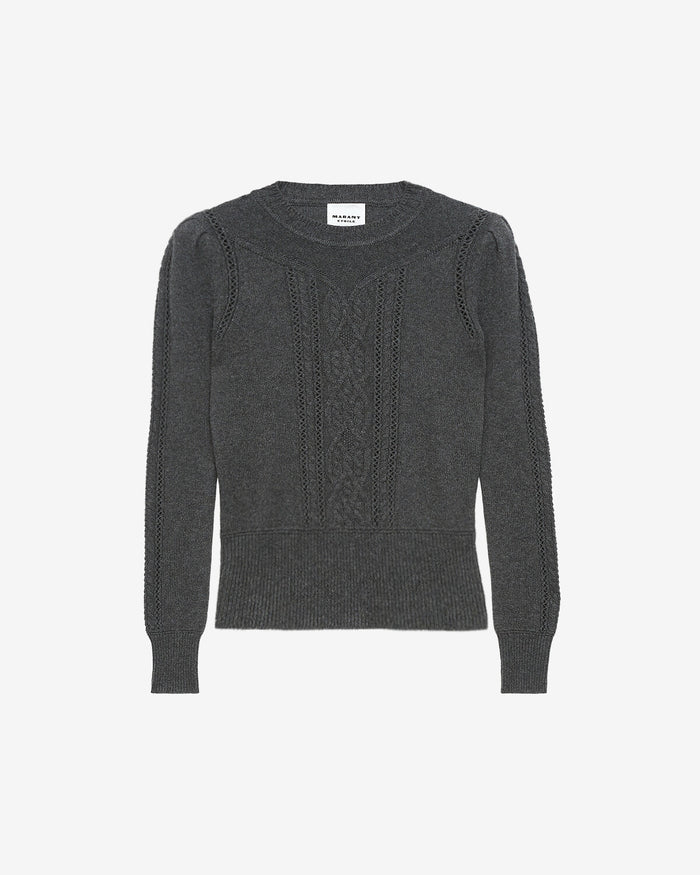 Isabel Marant Étoile KELIA SWEATER Anthracite - Den Lille Ida - Isabel Marant Étoile