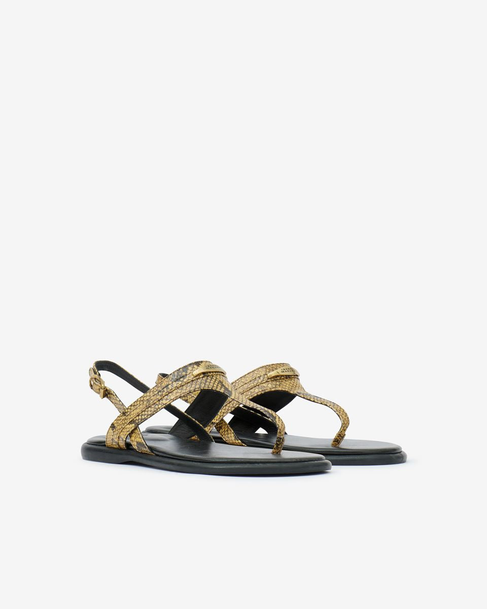 Isabel Marant Nya Sandals in Natural - Den Lille Ida