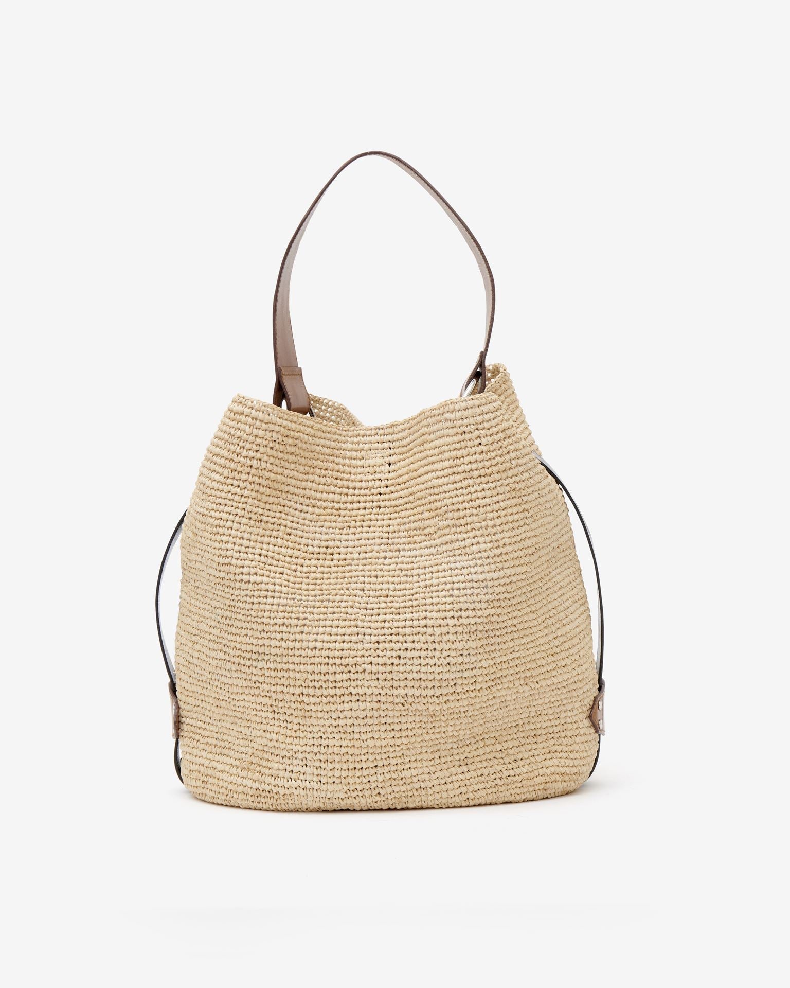 Isabel Marant Étoile BAYIA RAFFIA BUCKET BAG - Den Lille Ida - Isabel Marant Étoile