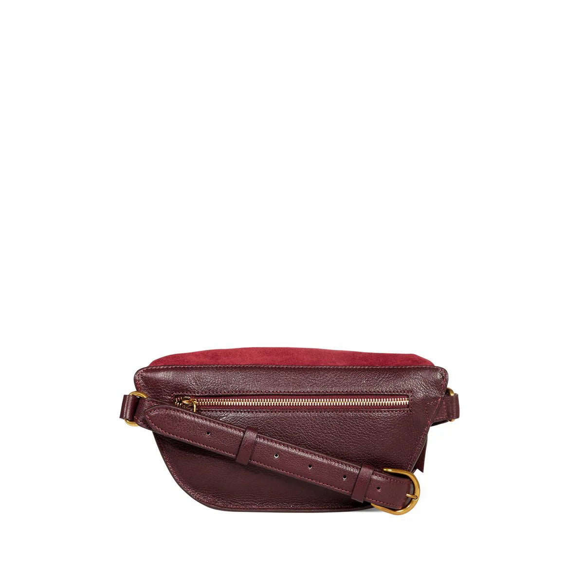 Jerome Dreyfuss Lino Banane Split Suede Burgundy - Den Lille Ida - Jérôme Dreyfuss